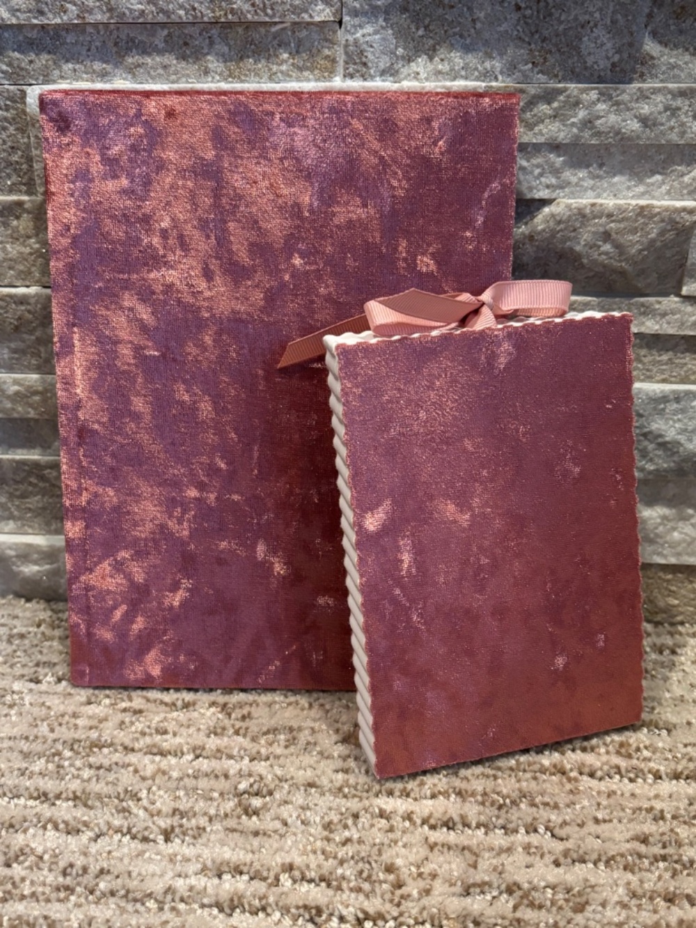 nota Velvet Textured Notebook - Picture 4 of 4